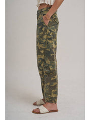Terrain Mid - Rise Camo Cargo Pants with Utility Pockets - Westly