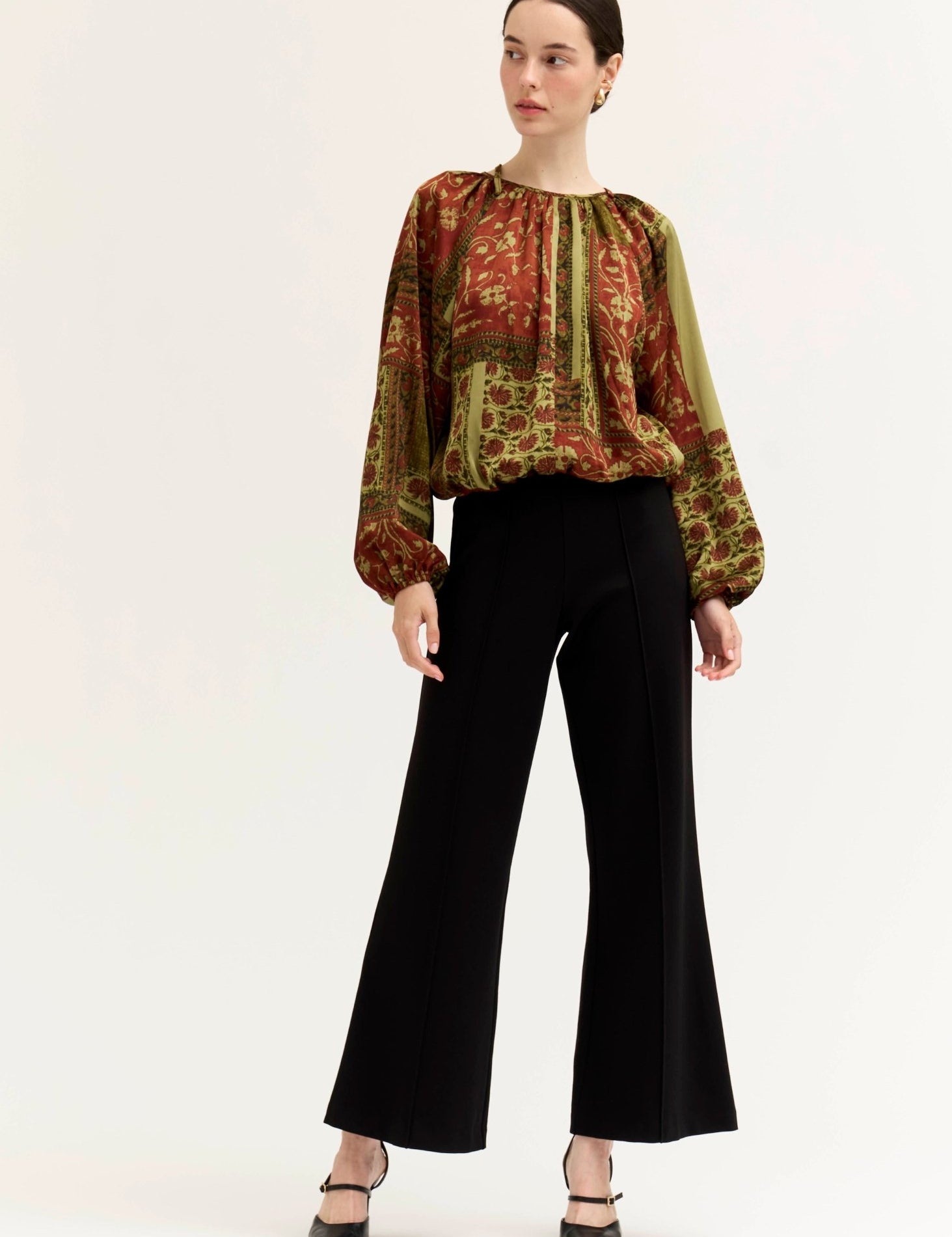 Tessera Bubble Hem Top - Westly