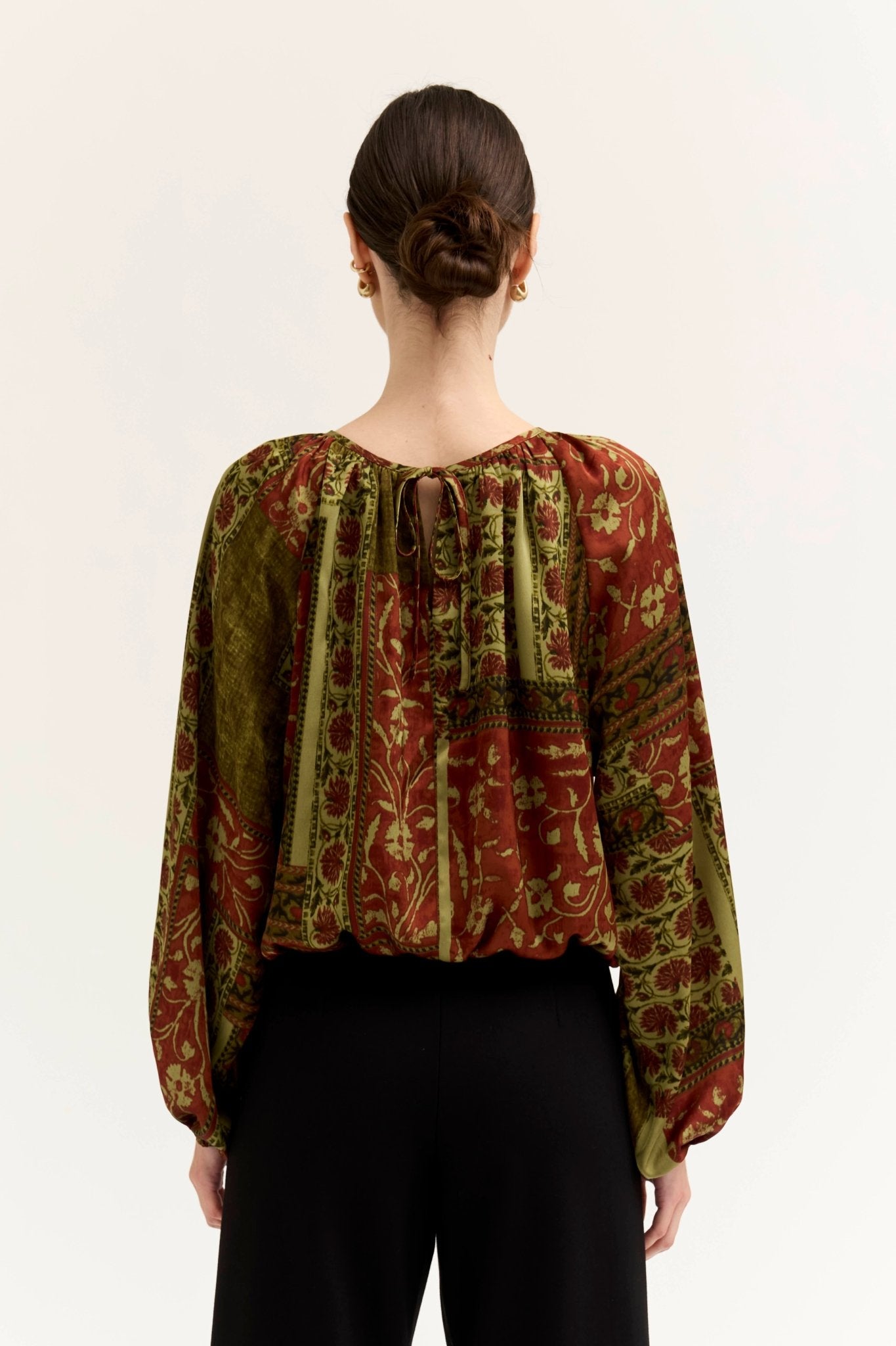 Tessera Bubble Hem Top - Westly