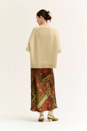 Tessera Printed Slip Skirt - Westly