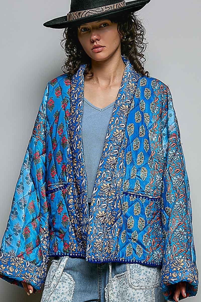 The Bazaar Quilted Patchwork Jacket - Westly