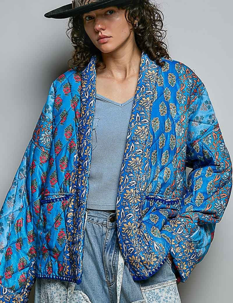 The Bazaar Quilted Patchwork Jacket - Westly