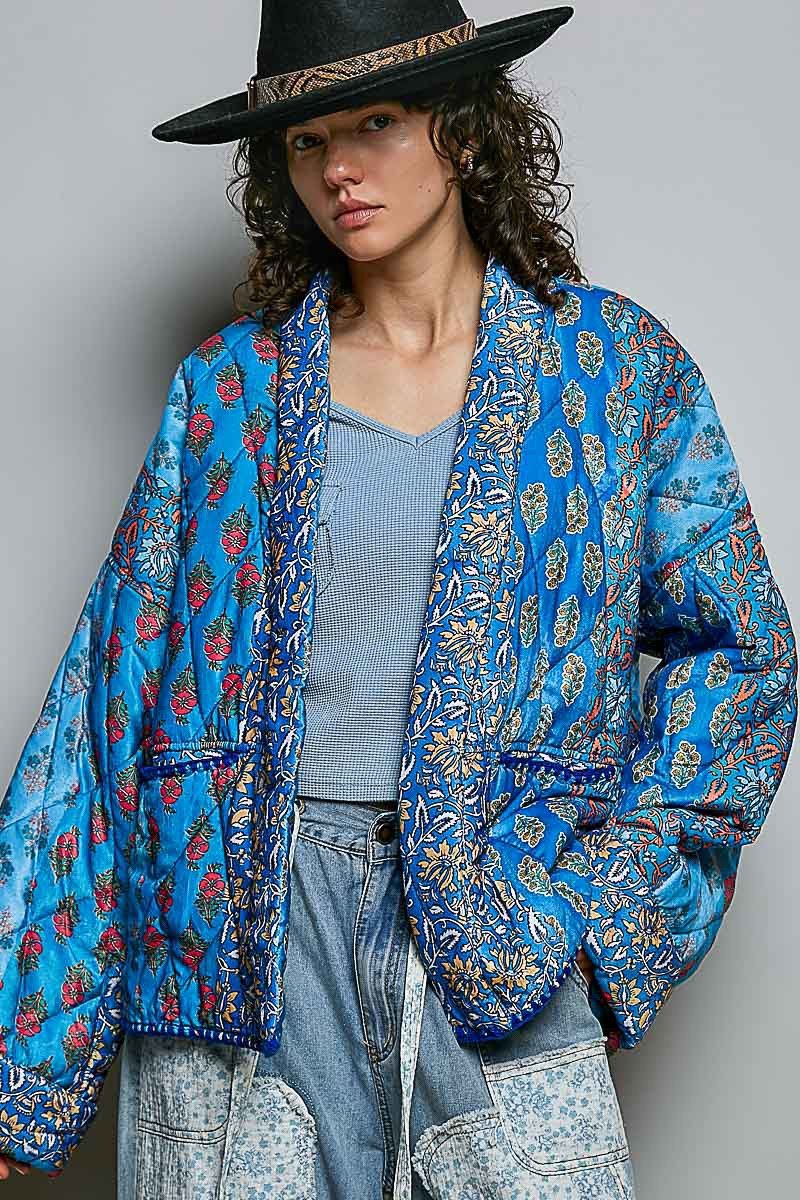 The Bazaar Quilted Patchwork Jacket - Westly