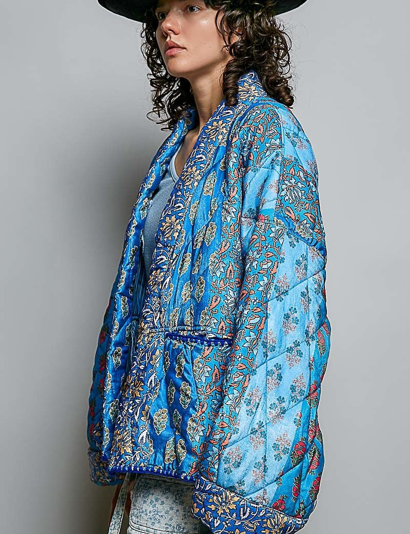 The Bazaar Quilted Patchwork Jacket - Westly