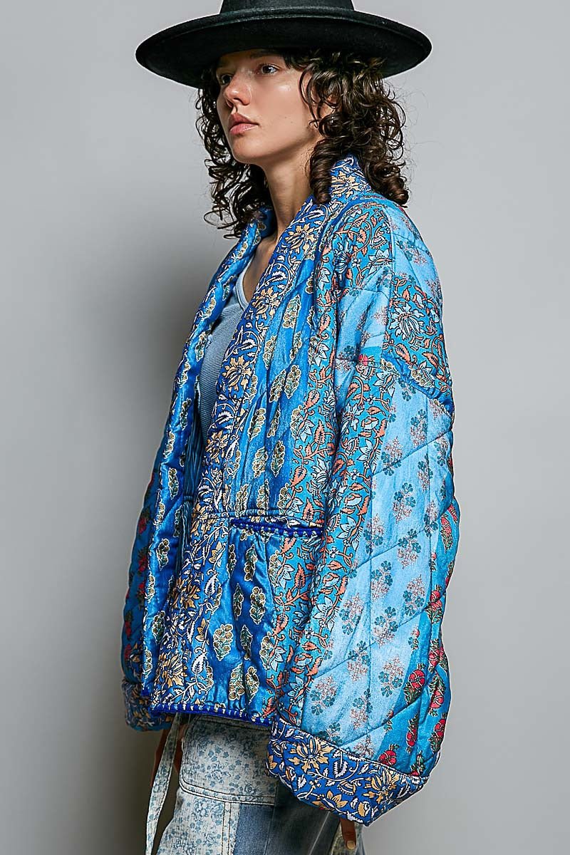The Bazaar Quilted Patchwork Jacket - Westly