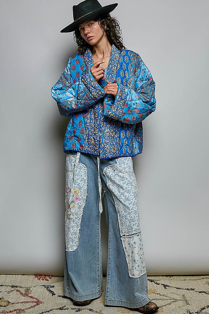 The Bazaar Quilted Patchwork Jacket - Westly