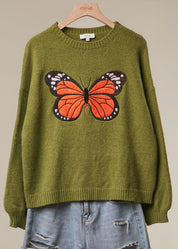 The Butterfly Effect Knit Sweater - Westly
