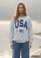 The Classic USA Graphic Sweatshirt - Westly
