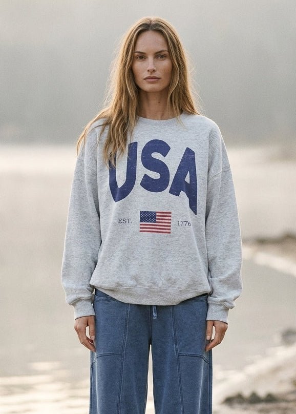 The Classic USA Graphic Sweatshirt - Westly