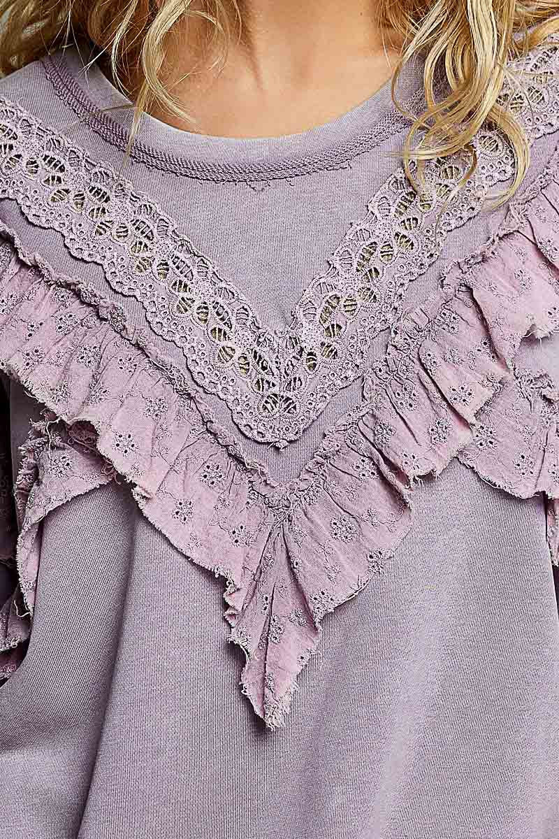 The Dreamer Balloon Sleeve Top - Westly