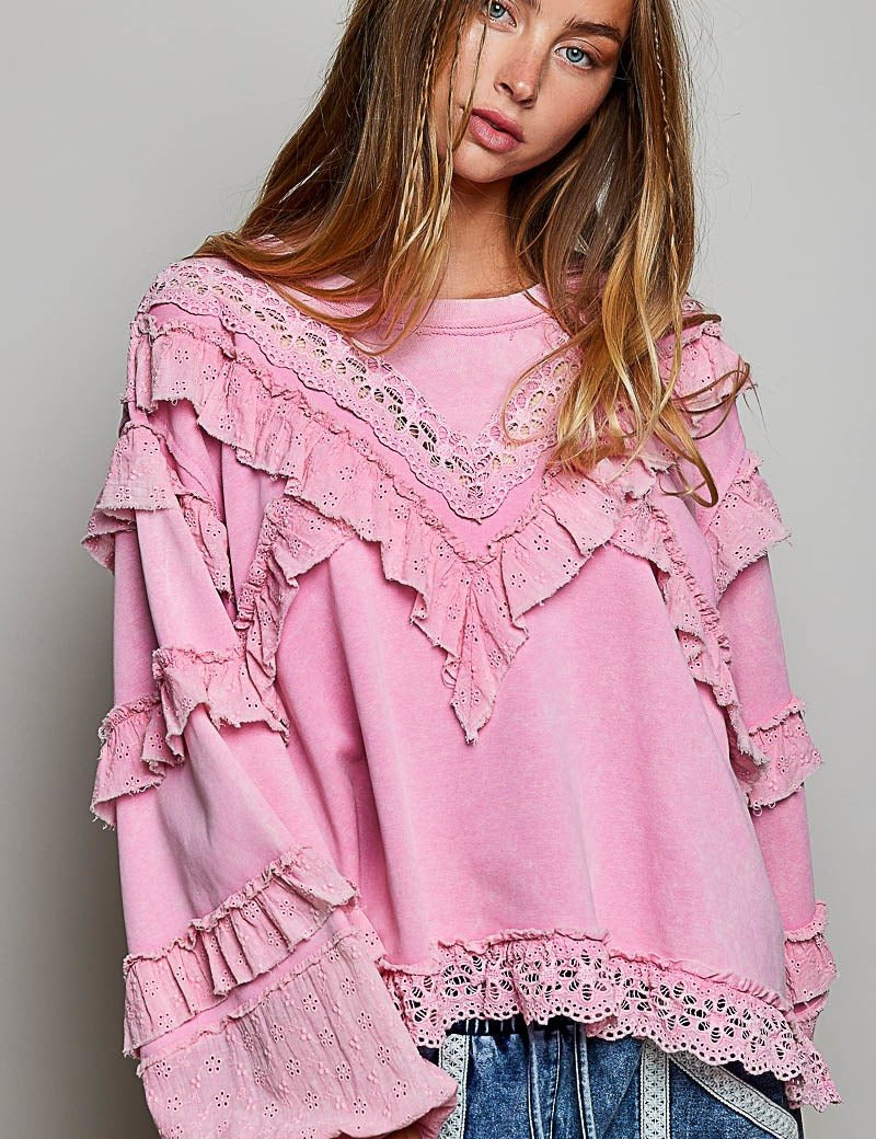 The Dreamer Balloon Sleeve Top - Westly