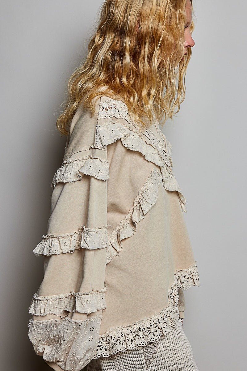 The Dreamer Balloon Sleeve Top - Westly