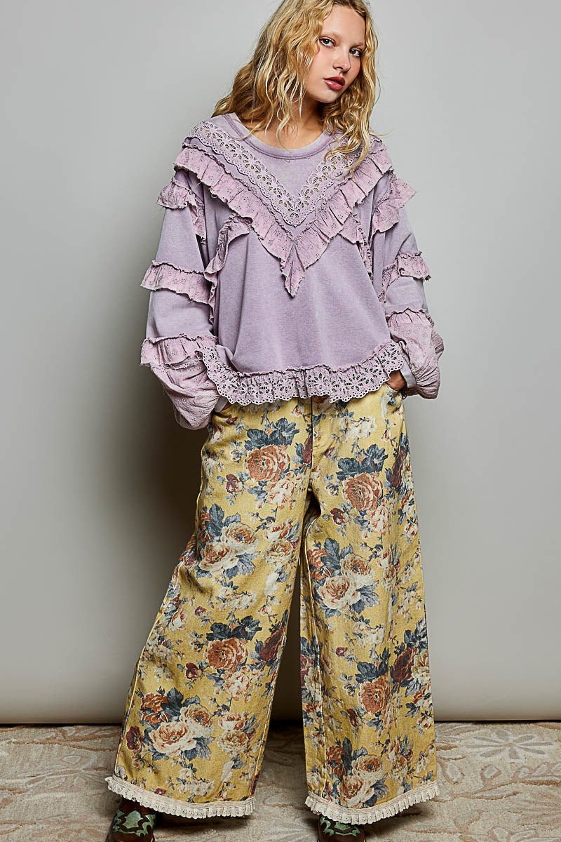 The Dreamer Balloon Sleeve Top - Westly