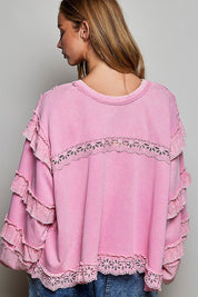 The Dreamer Balloon Sleeve Top - Westly