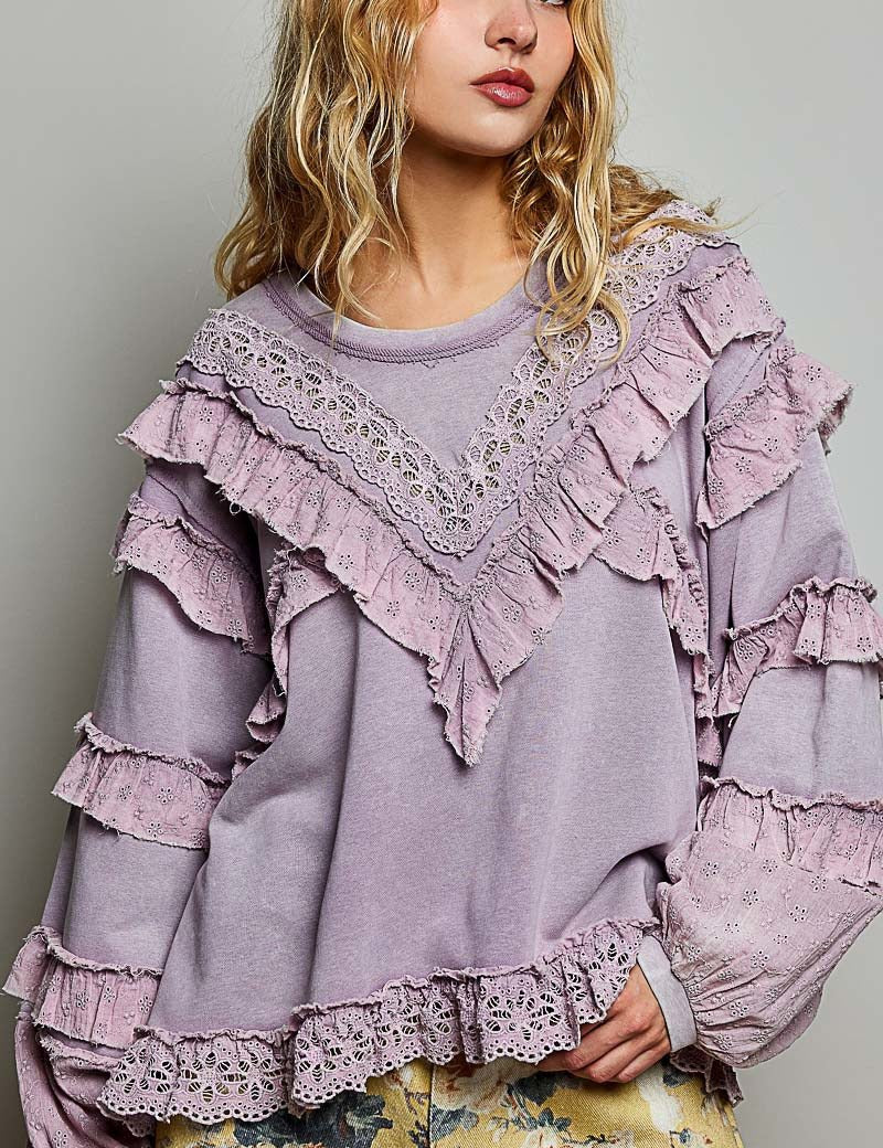 The Dreamer Balloon Sleeve Top - Westly