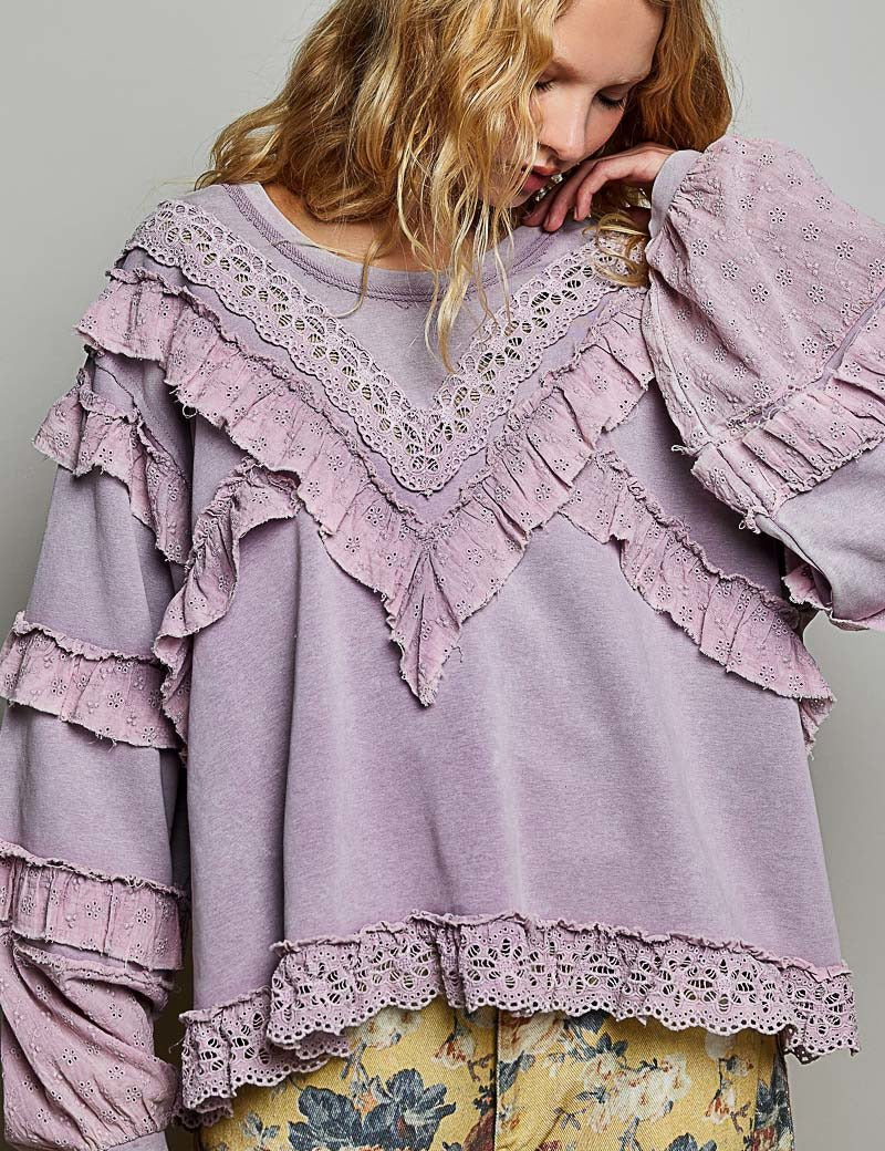 The Dreamer Balloon Sleeve Top - Westly