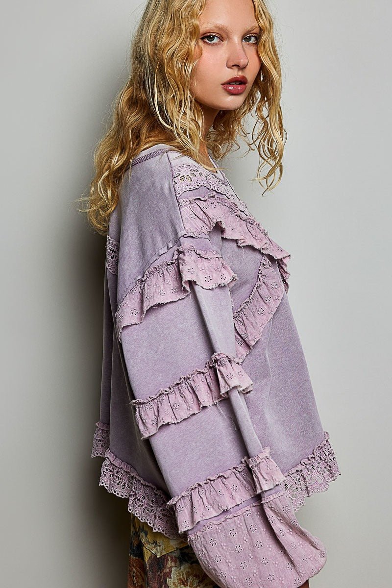 The Dreamer Balloon Sleeve Top - Westly