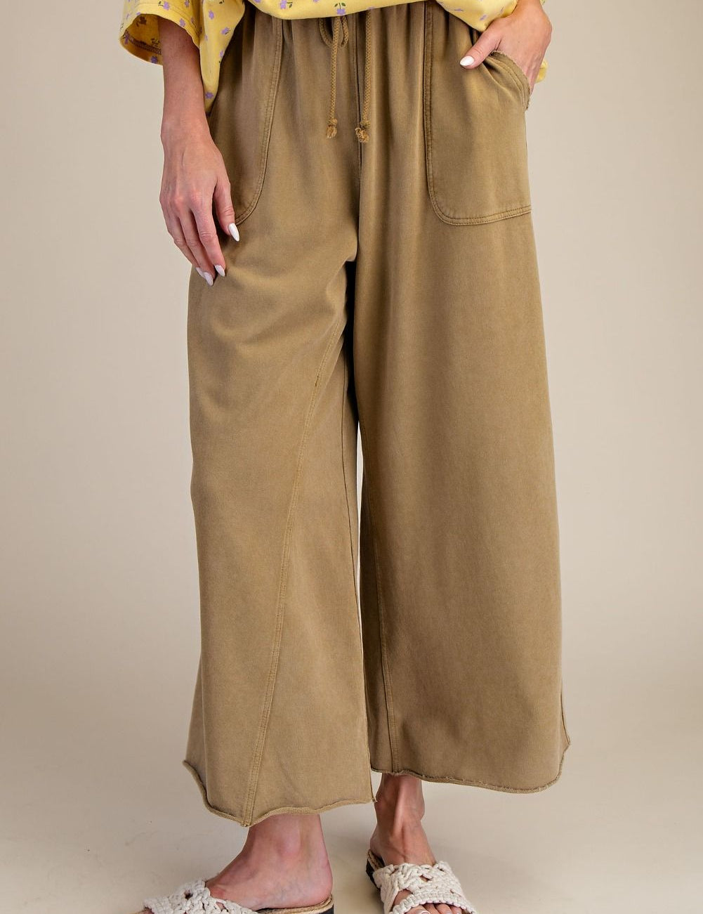 The Essential Mineral Washed Terry Sweatpants - Westly