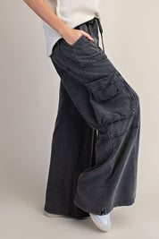 The Essential Ruffled Waistband Terry Knit Pants - Westly
