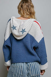 The Founder V-Neck Chenille Knit Sweater - Westly