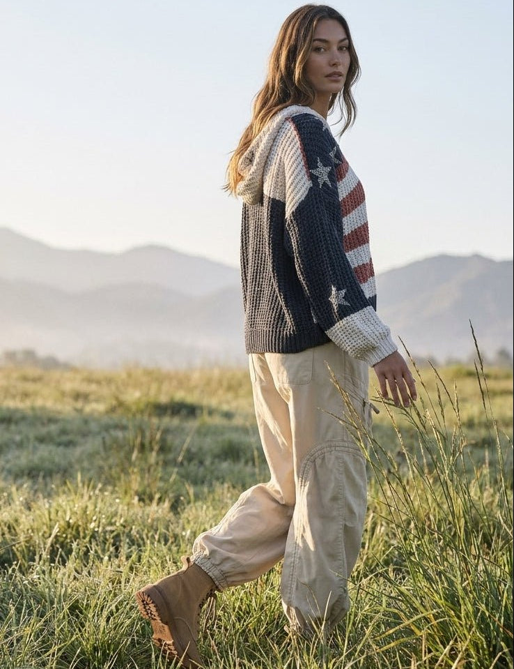 The Founder V-Neck Chenille Knit Sweater - Westly