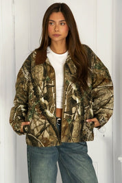 The Lodge Oversized Camo Jacket - Westly
