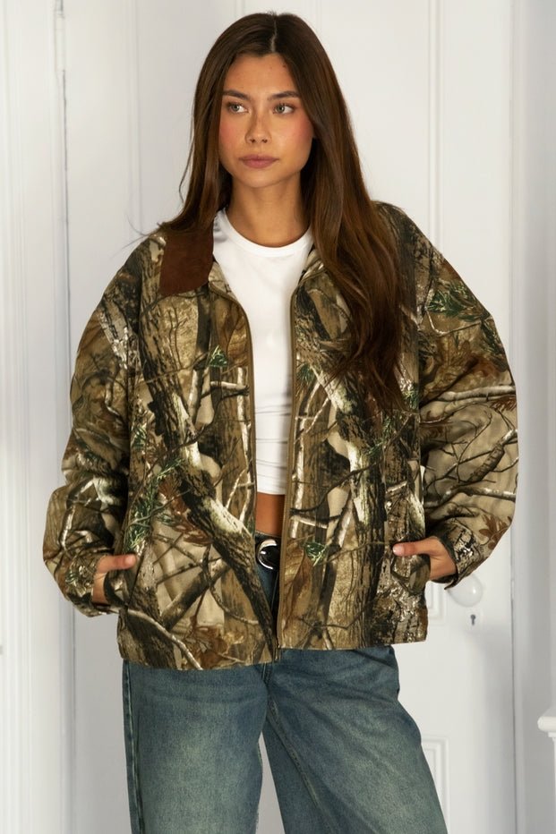 The Lodge Oversized Camo Jacket - Westly