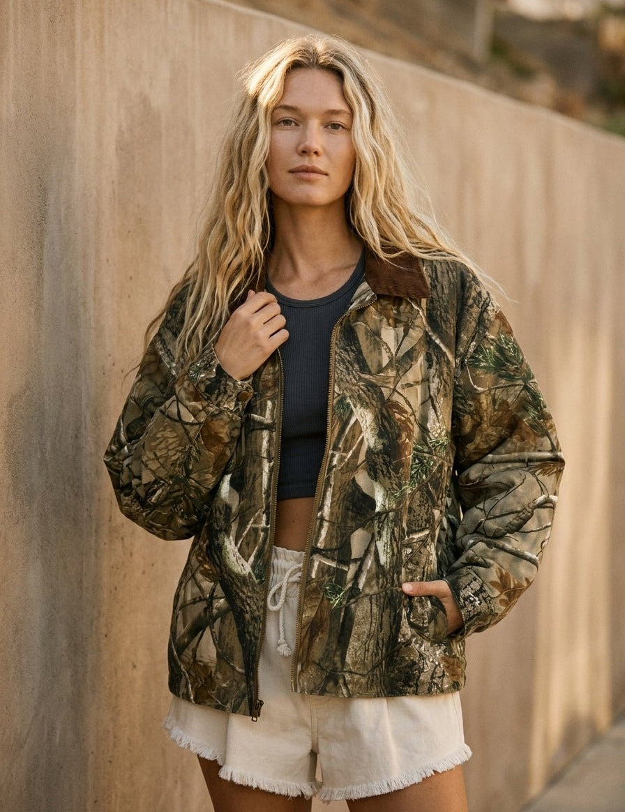 The Lodge Oversized Camo Jacket - Westly