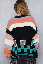 The Maker Balloon Sleeve Chenille Cardigan - Westly