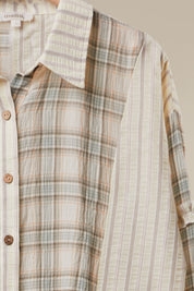 The Merchant Bohemian Lace Panel Shirt - Westly