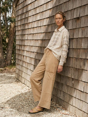 The Merchant Bohemian Lace Panel Shirt - Westly