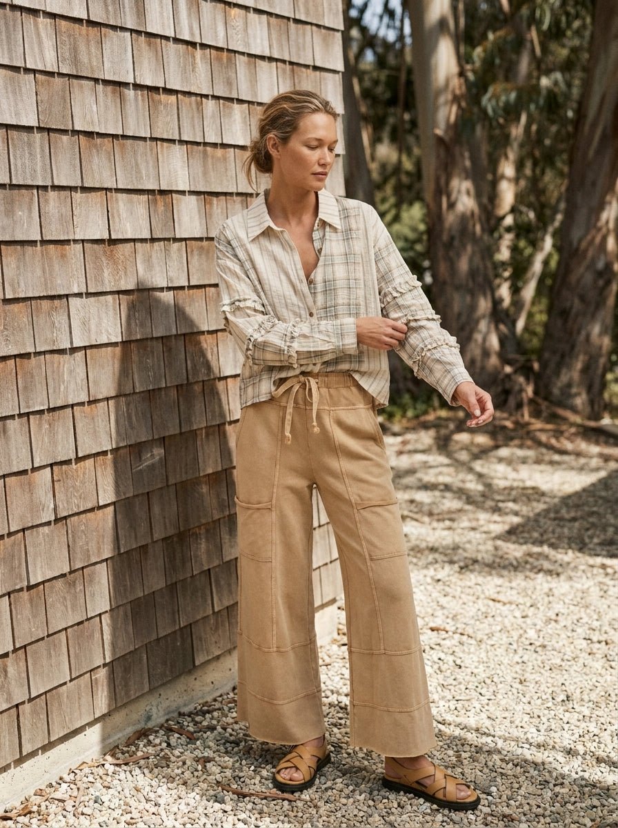 The Merchant Bohemian Lace Panel Shirt - Westly
