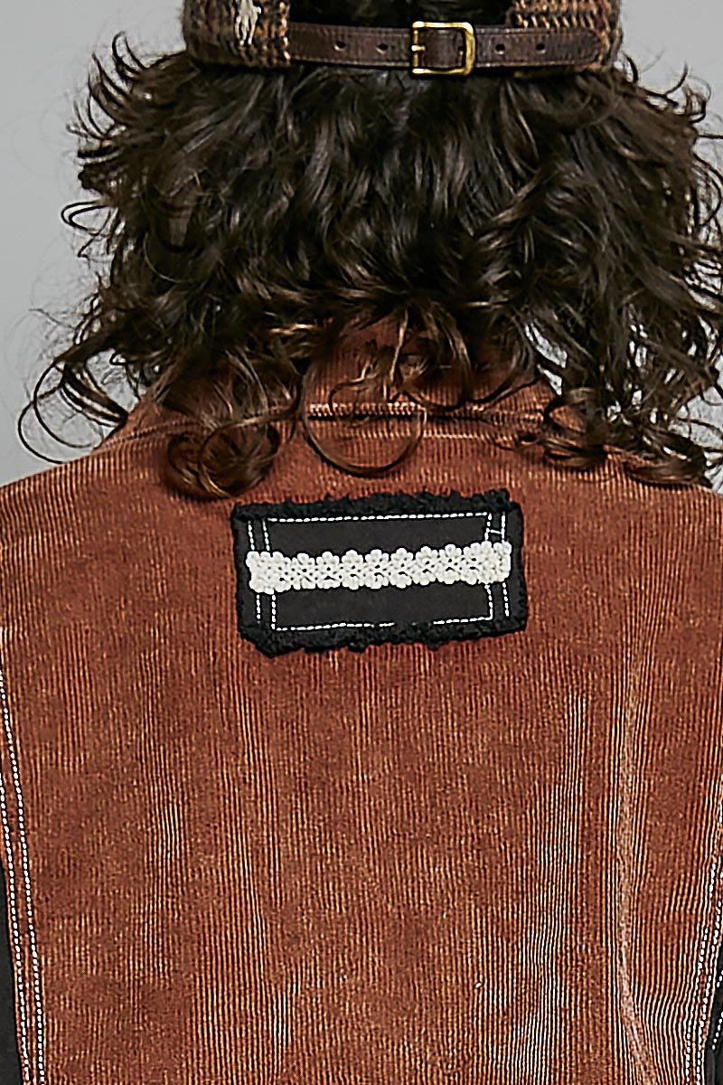 The Muse Contrast Denim Jacket - Westly