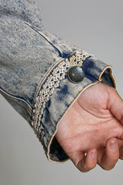 The Muse Contrast Denim Jacket - Westly