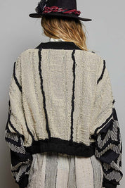 The Nomad Oversized Textured Jacket - Westly