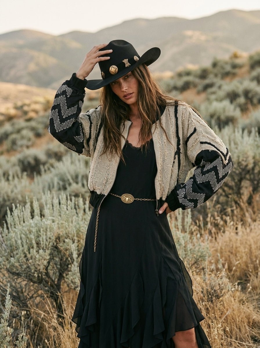 The Nomad Oversized Textured Jacket - Westly