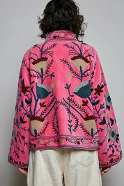 The Poet Textured Velvet Jacket - Westly
