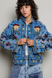 The Poet Textured Velvet Jacket - Westly