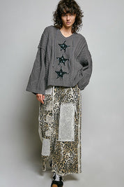Three Wishes Hooded V-Neck Sweater - Westly