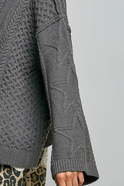 Three Wishes Hooded V-Neck Sweater - Westly