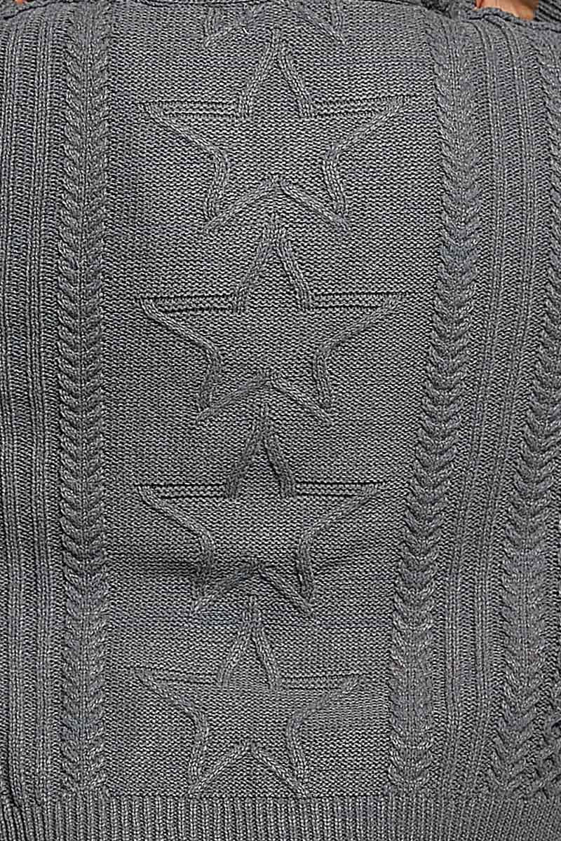 Three Wishes Hooded V-Neck Sweater - Westly