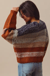 Tidal Rhythm Textured Stripe Cardigan - Westly