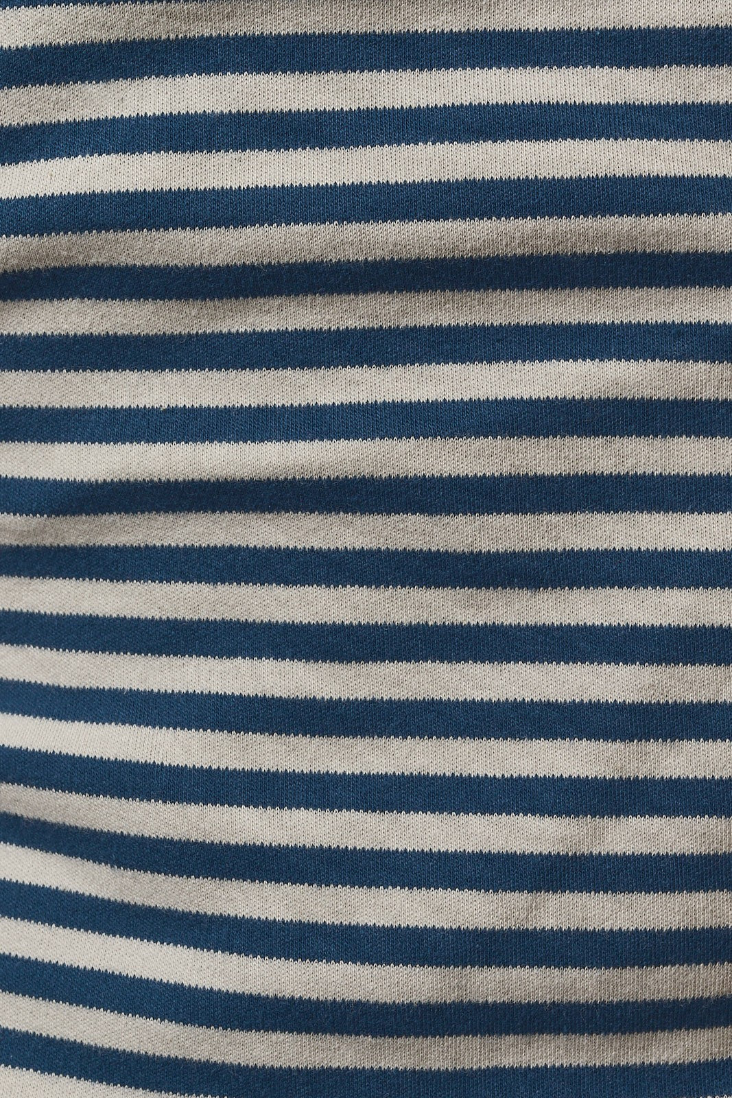 Tilden Stripe Halter Top - Heather Grey Blue Stripe