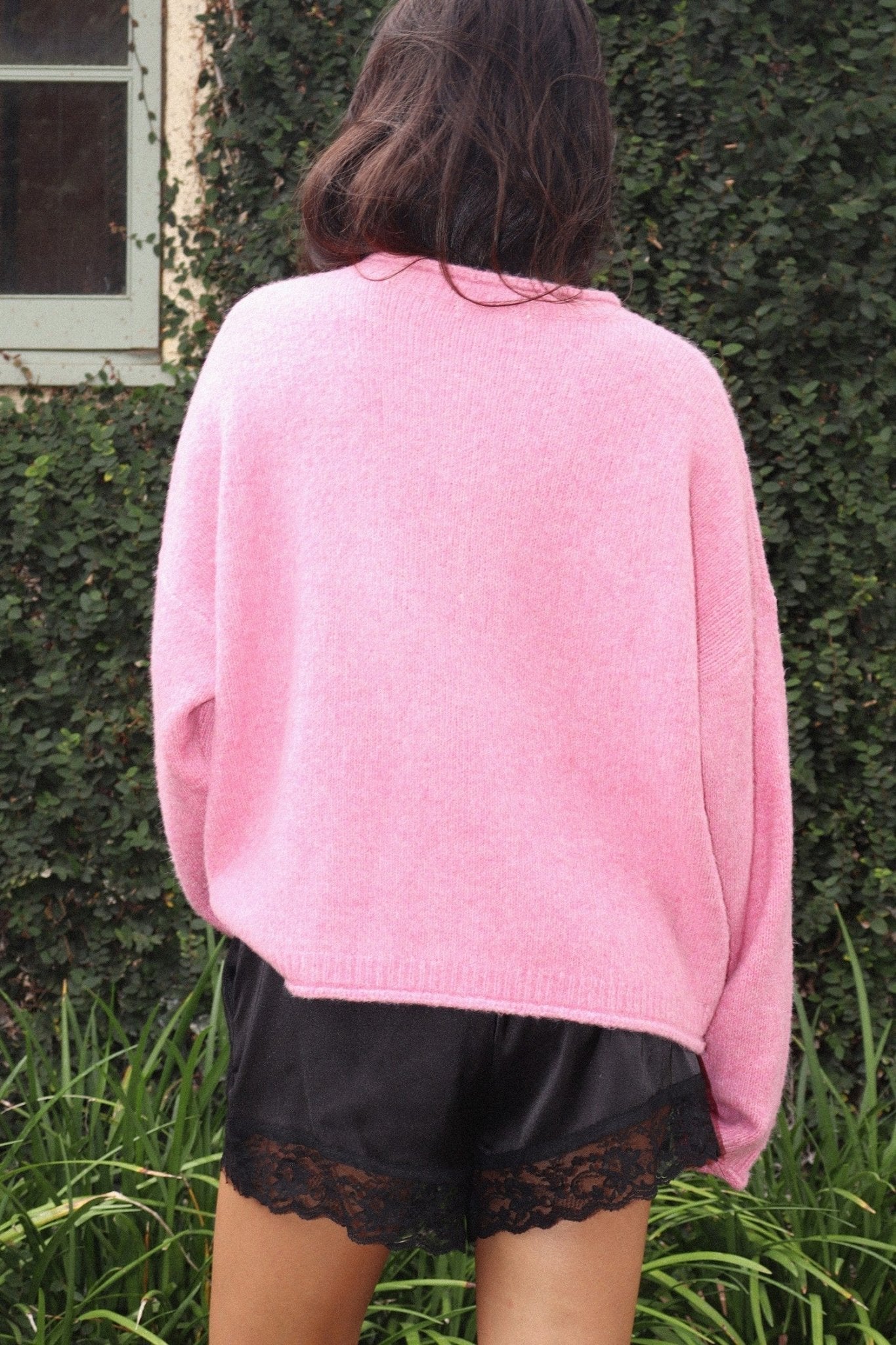 Tillie Cow Intarsia Sweater - Westly