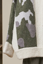 Timberline Camo Knit Button-Front Cardigan - Westly