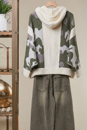 Timberline Camo Knit Button-Front Cardigan - Westly