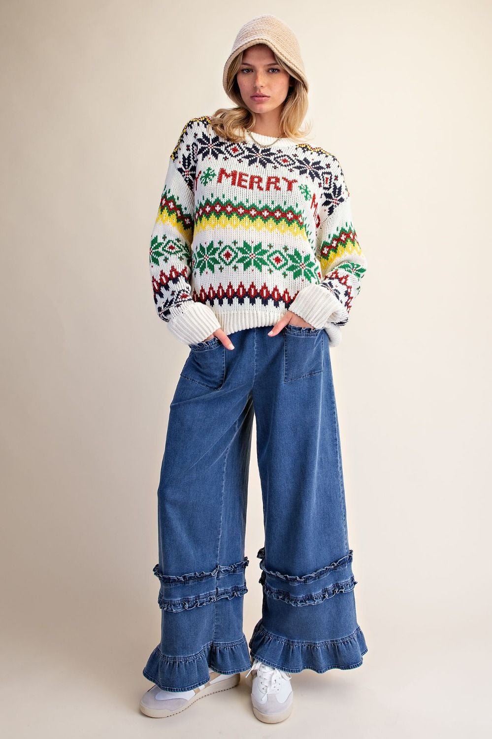 Tinsel Town Fair Isle Sweater - Westly