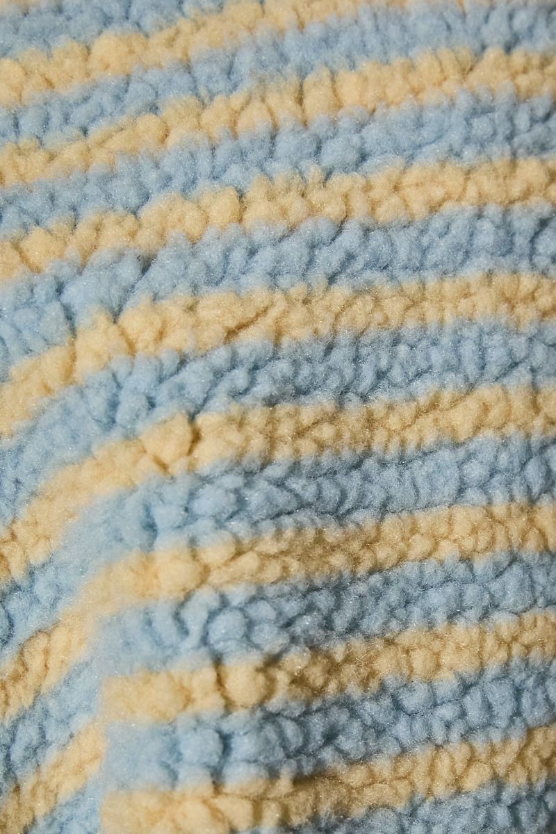 Trailhead Striped Fleece Jacket in Blue Yellow Stripe - product photo 5