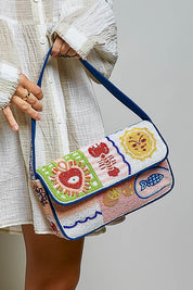 Treasure Chest Beaded Shoulder Bag - Westly