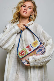 Treasure Chest Beaded Shoulder Bag - Westly